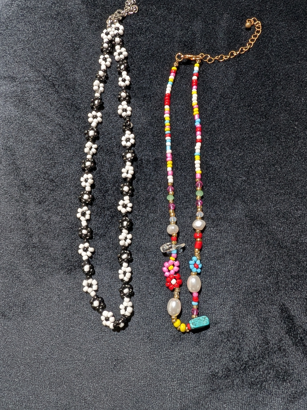 Flower Kids Girls Necklace 2 Pcs